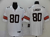 Nike Browns 80 Jarvis Landry White 2020 New Vapor Untouchable Limited Jersey,baseball caps,new era cap wholesale,wholesale hats